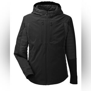 NWOT Spyder Mens Powerglyde Full Zip Hooded Jacket